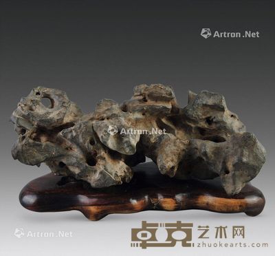 民国 太湖石山子摆件 高6cm;宽18cm