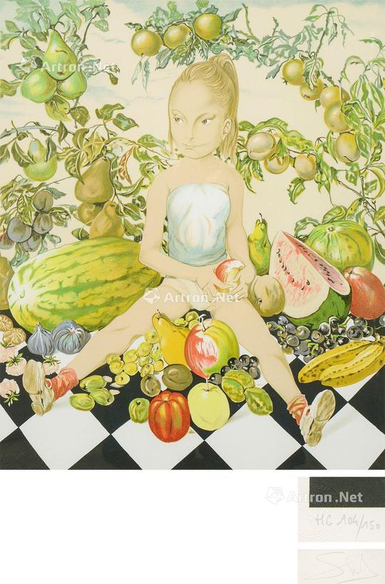 藤田嗣治 少女