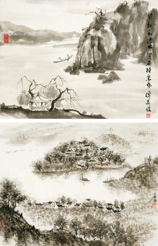 傅益瑶 山水