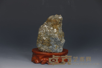 金矿原石金山摆件 高：11cm