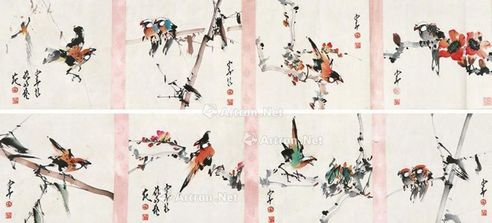 赵少昂 花鸟