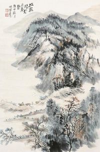 何海霞 山水