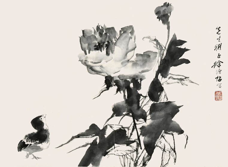徐源绍 花鸟