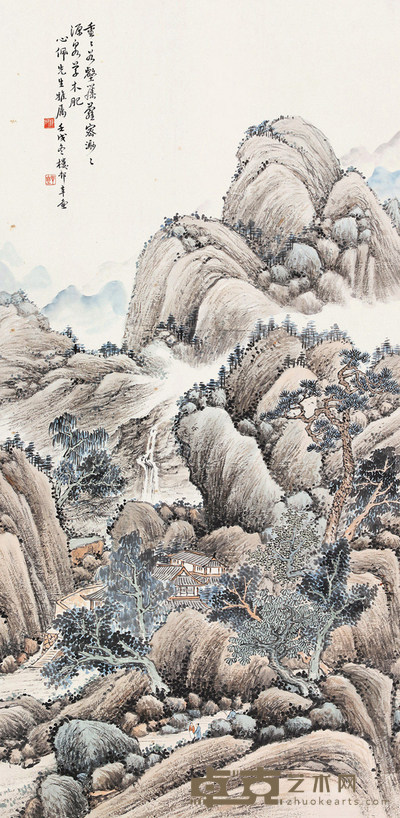 万壑重重 103*51cm