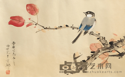 花鸟 32×51cm