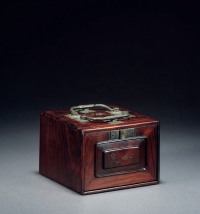 清·红木提盒