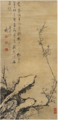 童二树（1721～1782） 墨梅图