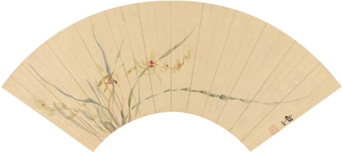 张问陶（1764～1814） 兰花图