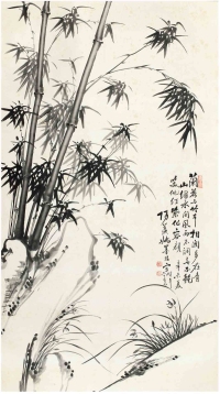 姚墨林（1865～？） 兰竹图
