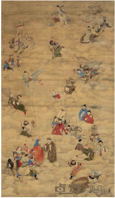 佚 名［清］ 神仙故事图 133.5×77cm