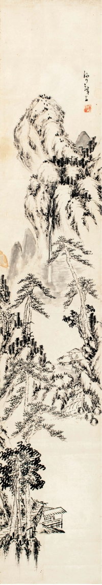 铁翁法师（1789～1871） 松山客话图