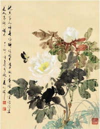 徐子鹤（1916～1999） 花香蝶语