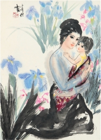姚有信（1935～1995） 慈爱图