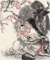 姚有多（1937～2001） 草原春色图