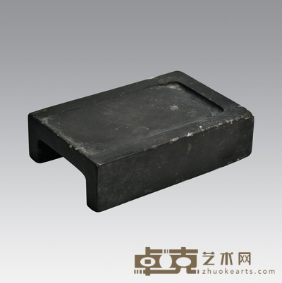 抄手端砚 16×10.5×4.3cm
