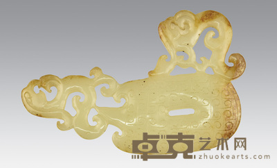 双凤佩 11.5×7.5×0.2cm