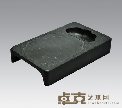 龙尾老坑抄手砚 25.5×16×4.7cm