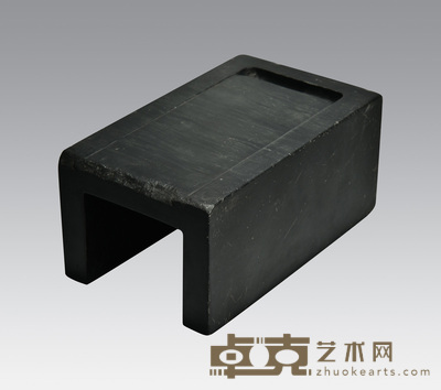 眉纹抄手歙砚 19×11.2×8.6cm