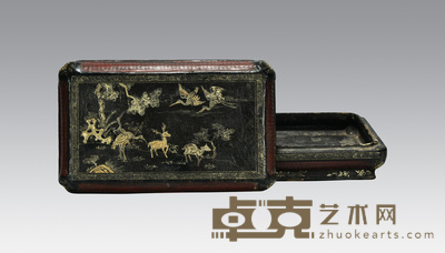 康熙款漆盒 23×14×6.5cm