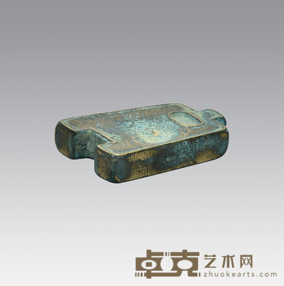 铜砚 5.2×3.5×0.9cm