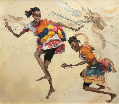 陈俊穆 非洲舞蹈系列之二十四号