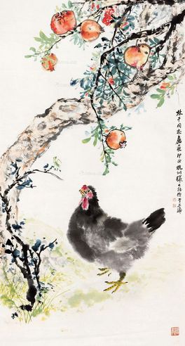 张大壮 大吉图