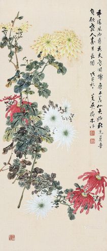 吴树本 菊花