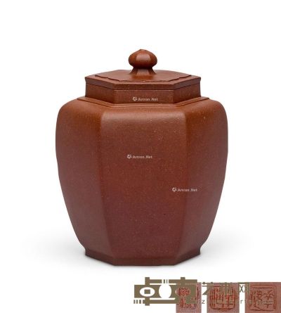 华健·六方茶罐 长10cm；高12cm