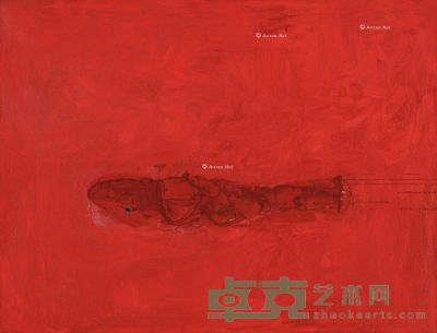 王玉平 红鱼系列 112×146cm