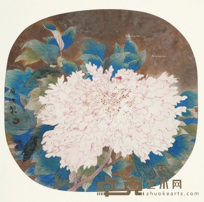 贾广健 花卉 43×46cm