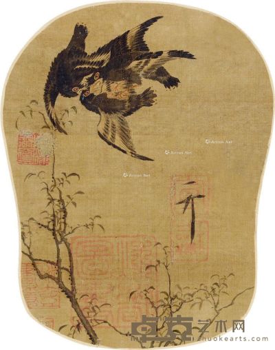 佚名 春燕图 17×12cm