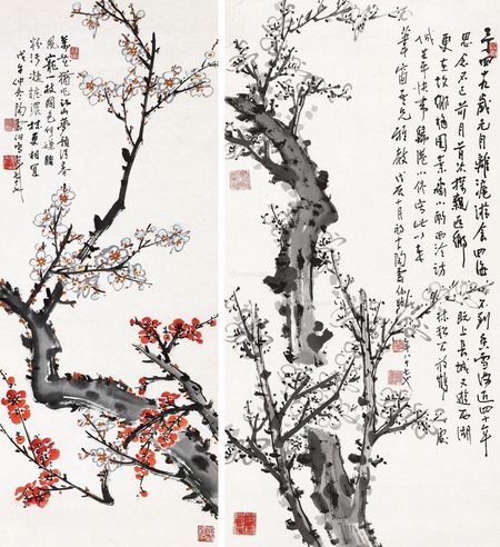 陶寿伯 梅花