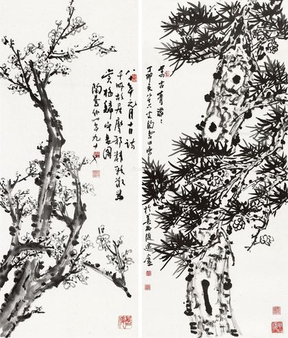 陶寿伯 松梅