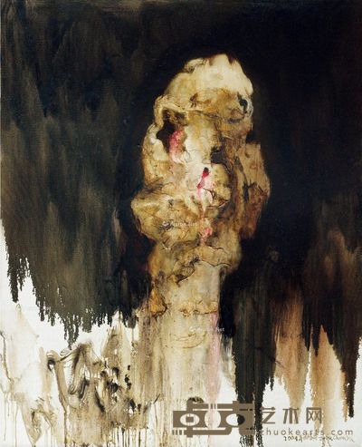 周春芽 太湖石 150×119.5cm