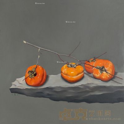 周泉 事事如意 59×59cm