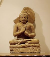 2世纪 犍陀罗释迦坐像