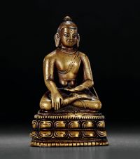 13世纪 铜释迦佛像