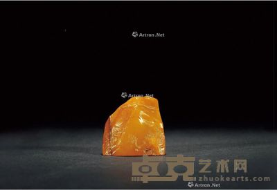 寿山石山水薄意随形章 3.8×3.3×3.4cm;58.8g