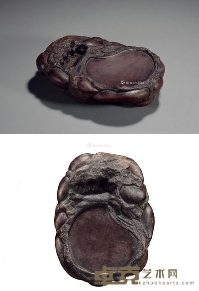 清 随形仔石端砚 18.5×14×4.9cm