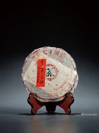 二十世纪七十年代·勐海茶厂七三青大口中青饼（生茶）