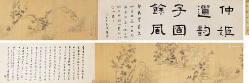马湘兰 兰竹图