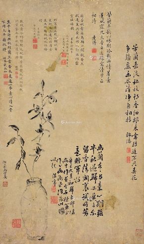 马湘兰 兰花
