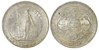 1902年（B）香港贸易银元“站人”壹圆银币一枚