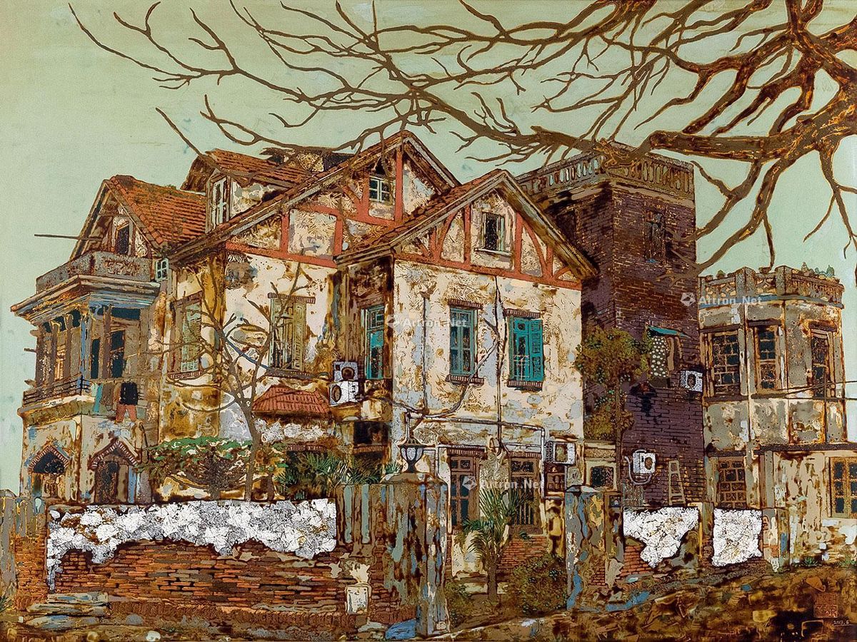 邱和泉 斑驳的回忆 120×90cm