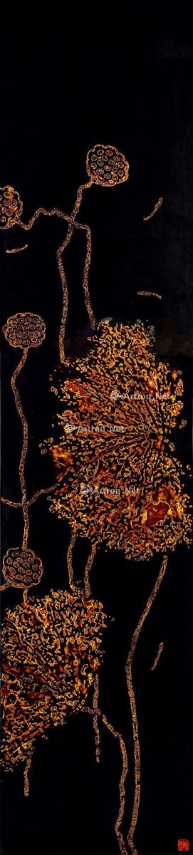 汤志义 沉默是金 40×180cm