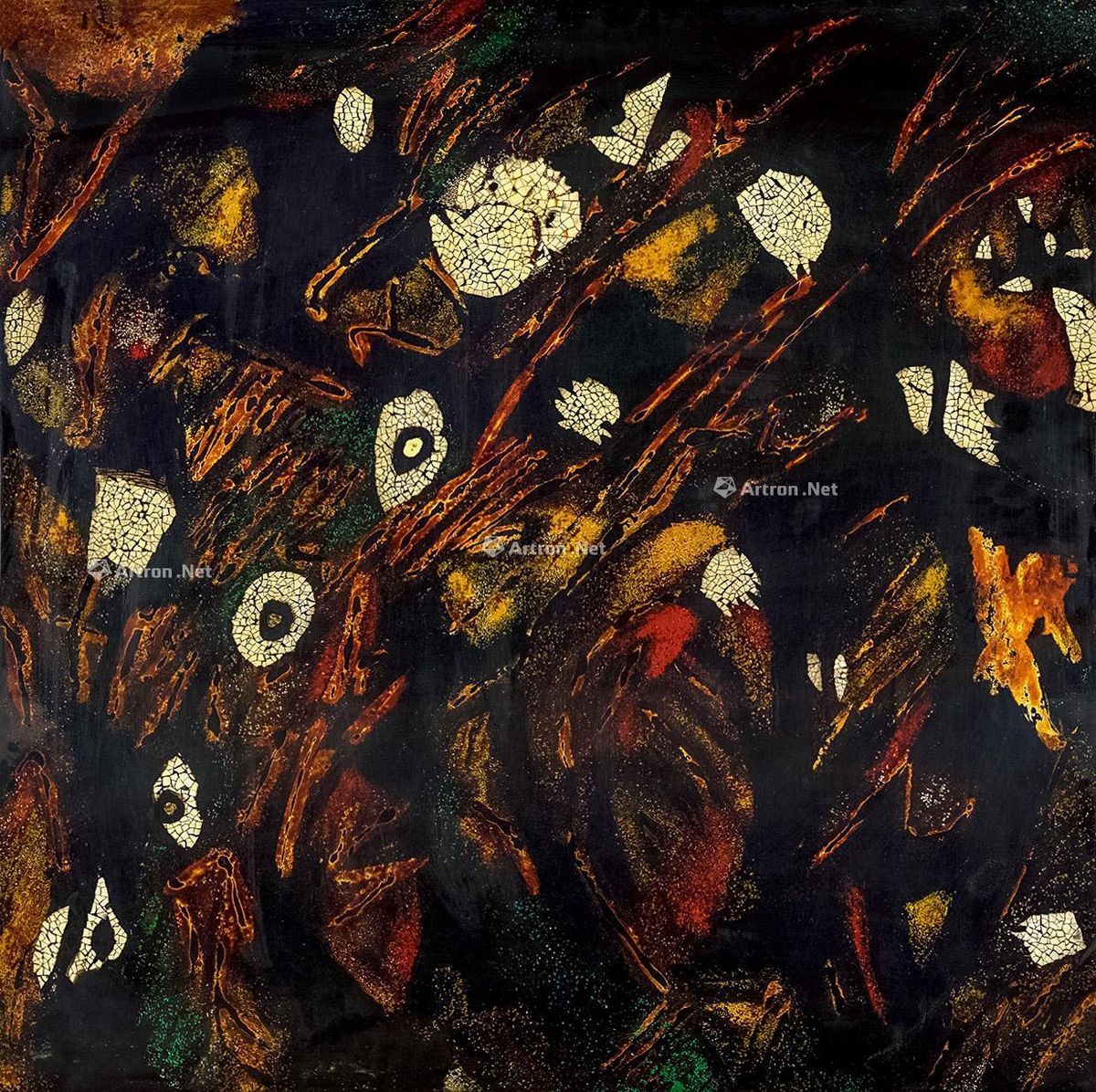 汪天亮 回眸 50×49×7.8cm