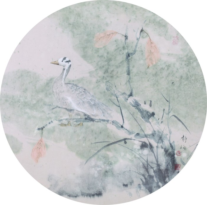 张静伯.花鸟