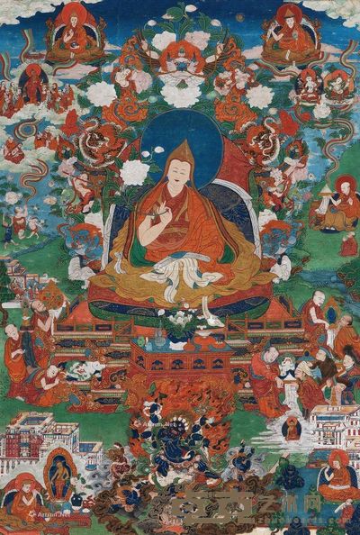 一世班禅(西藏) 63×43cm