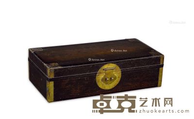 清早期 紫檀拜贴盒 31.5×16×10cm