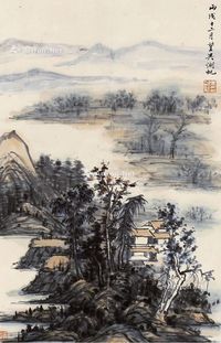 吴湖帆 山水